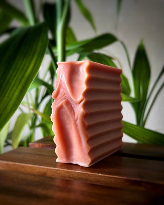 Hibiscus Infused Botanical Soap, Fragrance Free